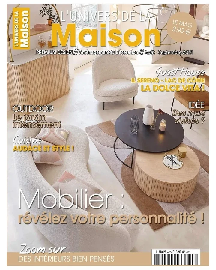 L'Univers de la Maison · n°42 · Août–septembre 2021